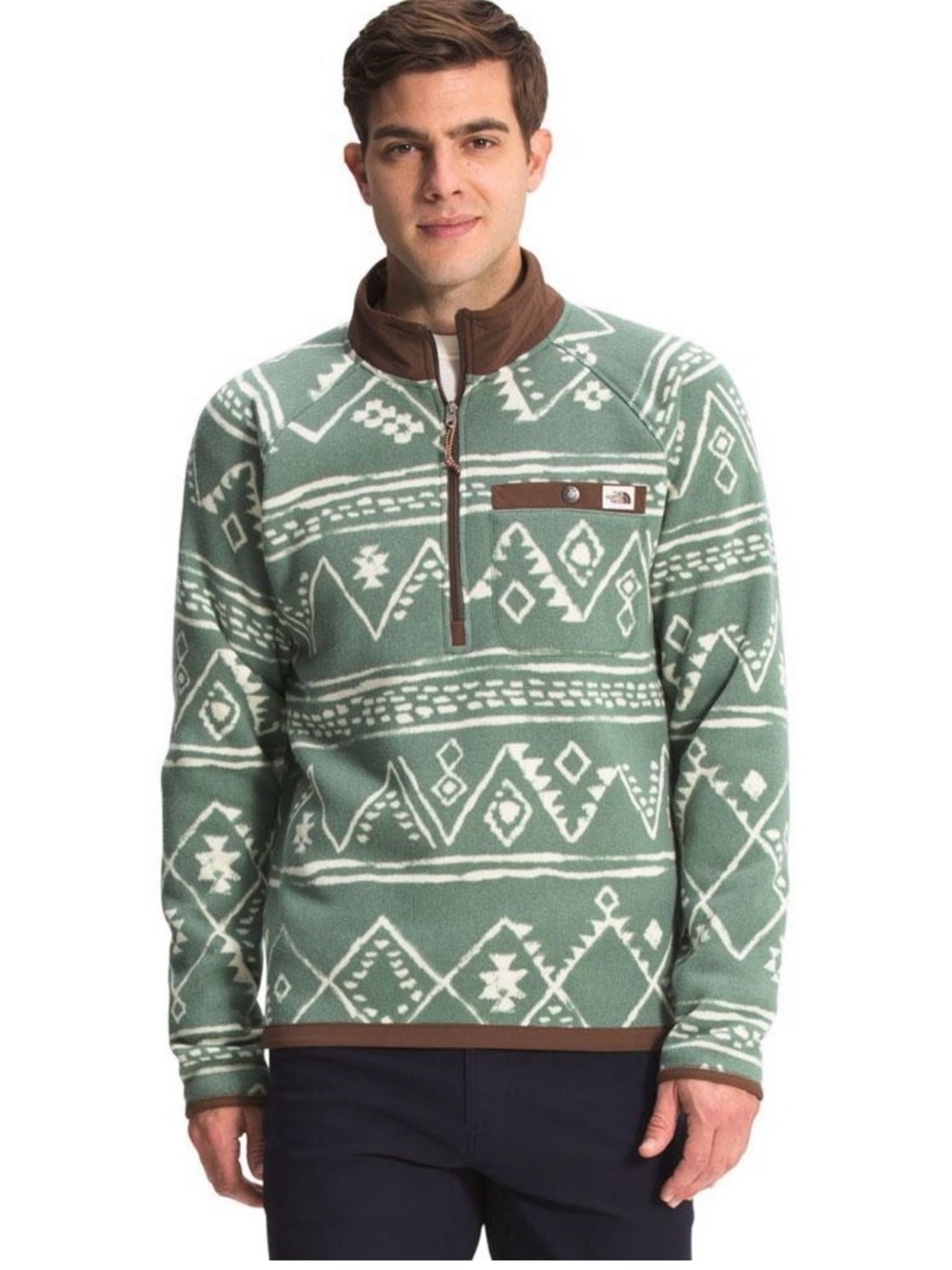 The North Face Gordon Lyons 1/4-Zip Men’s Fleece Pullover Outdoor Hiking Size XL